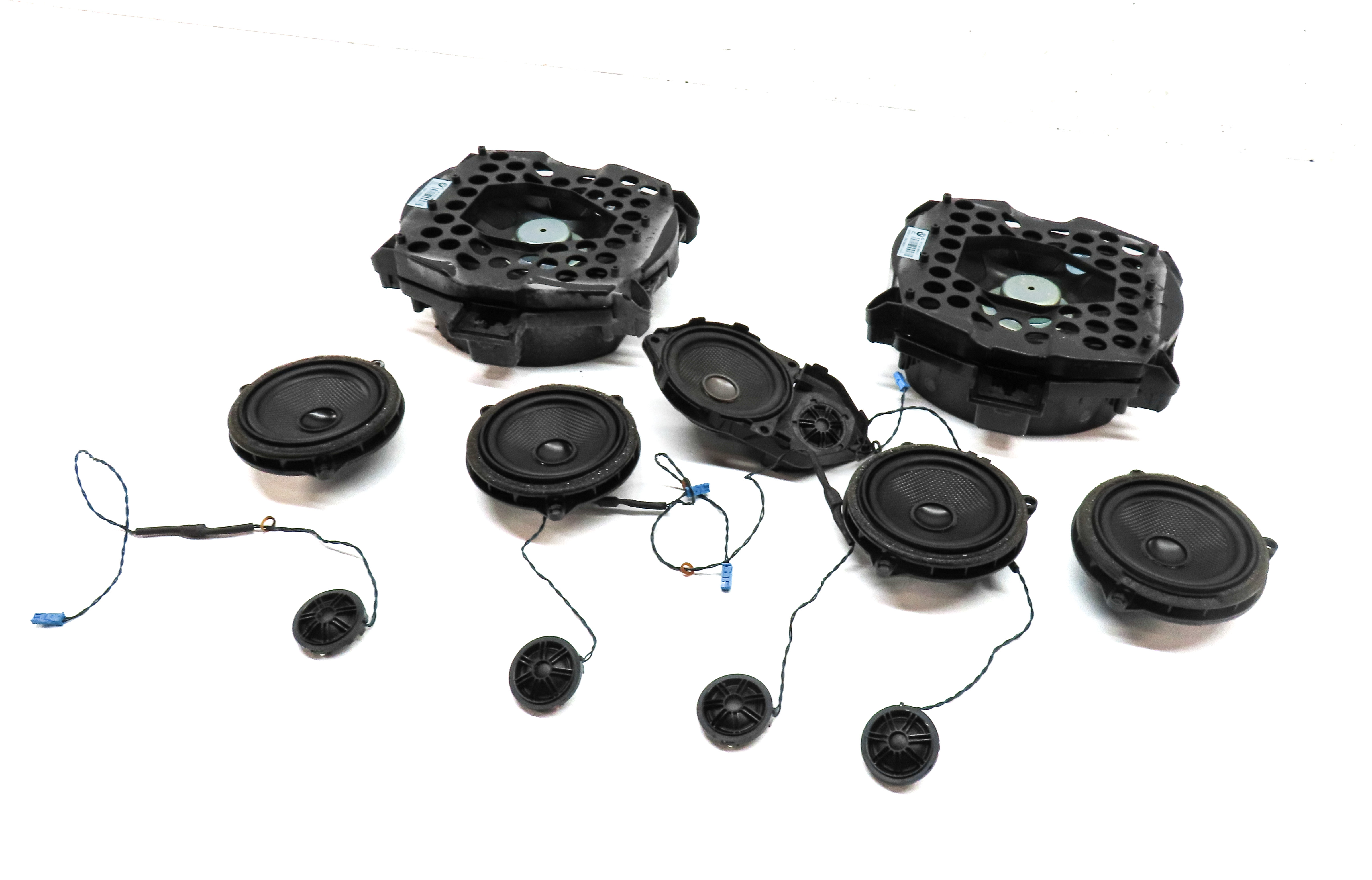 2011 BMW X3 (F25) RADIO STEREO AUDIO SOUND SYSTEM SUBWOOFER SPEAKER SET/11 — exact item pictured